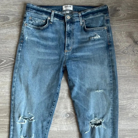 Agolde the Sophie distressed jeans - Picture 4 of 13